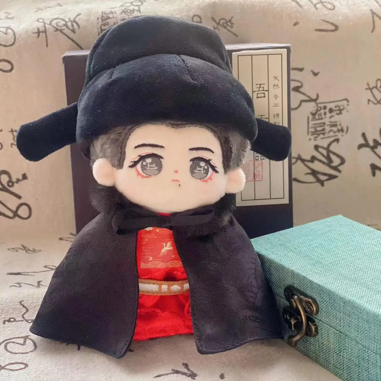 Star Idol Xiao Zhan Ancient Costume Clothing Stuffed For 10cm Plush Doll Body Accessories Doll's Clothes Dress up Outfit Gift