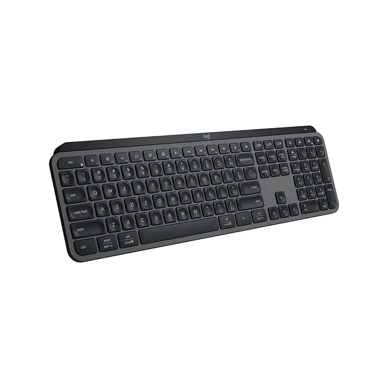 MX Keys S Wireless Keyboard, Low Profile, Quiet Typing, Backlighting, Bluetooth, USB C Rechargeable for Windows PC