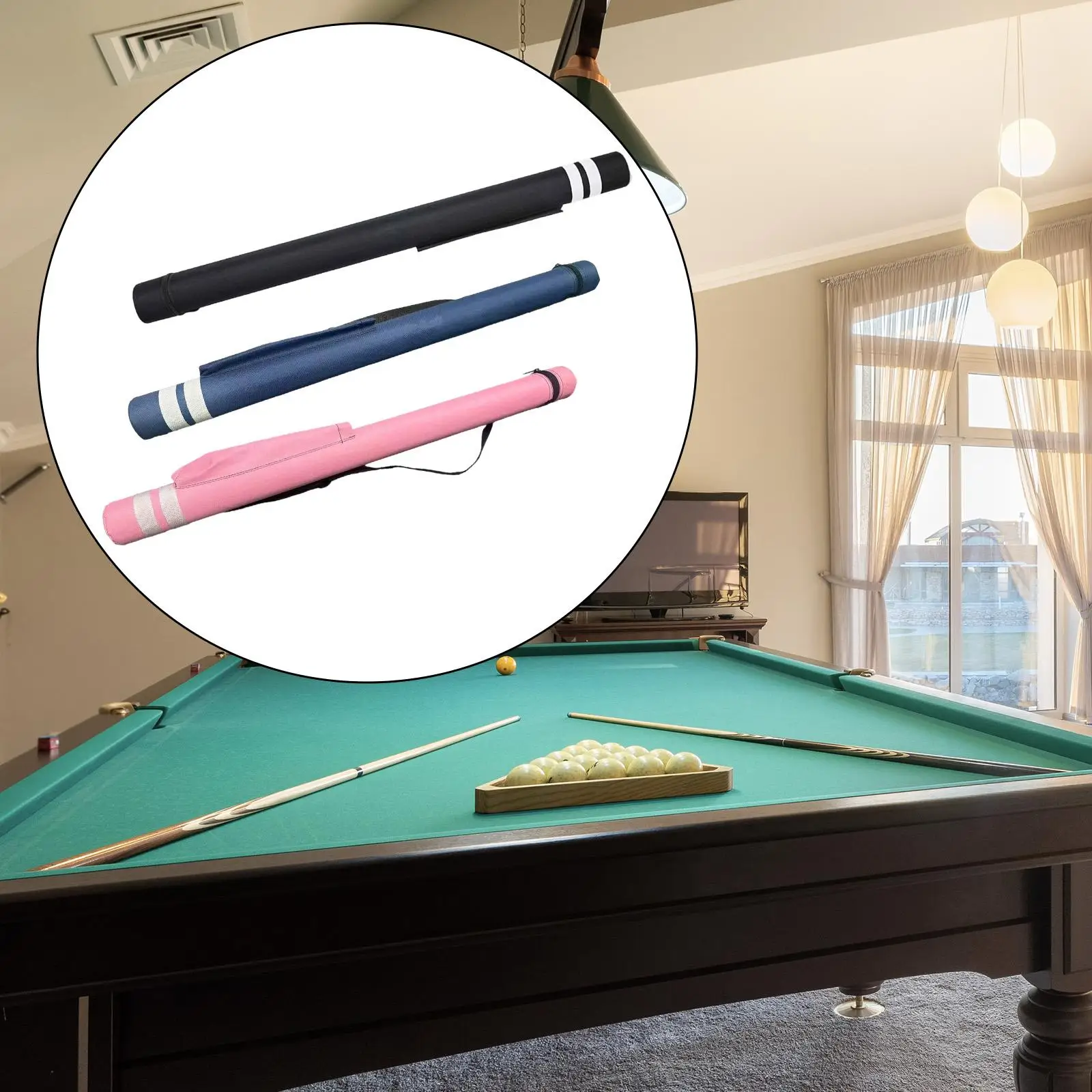 

Чехол для кия для снукера и бильярда с плечевым ремнем для портативного хранения в клубе