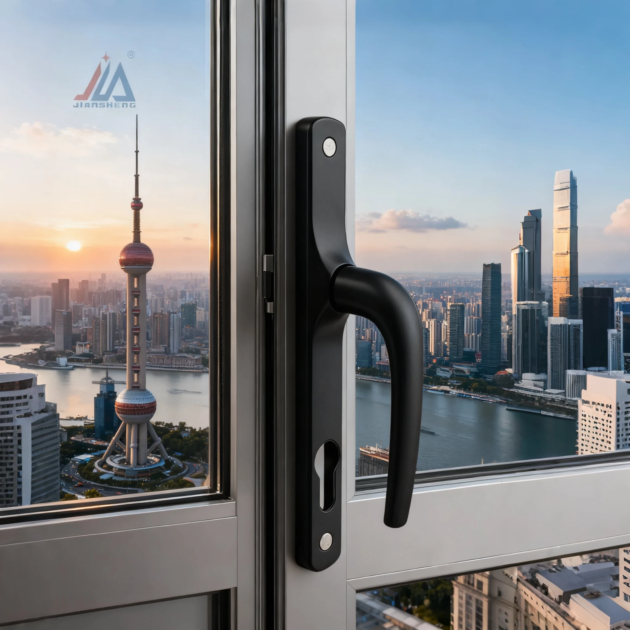 

Современный алюминиевый рычажный замок — сертифицированный CE, долговечный для европейского и американского интерьера/входной двери