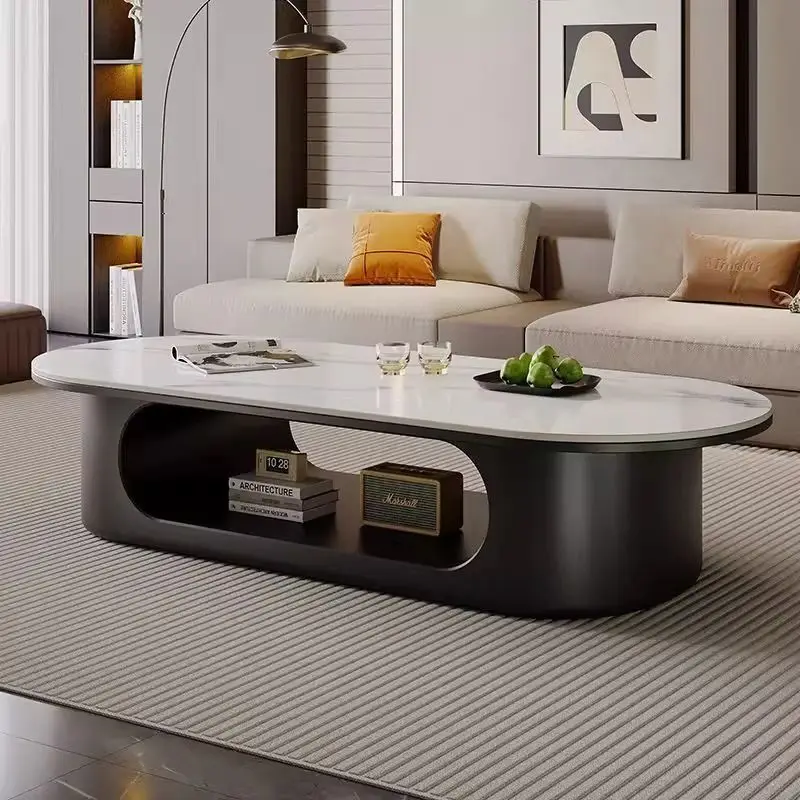 

Oval Nordic Modern Coffee Tables Luxury Storage Living Room Coffee Tables Side Apartments Tavolino Da Salotto Furniture Home