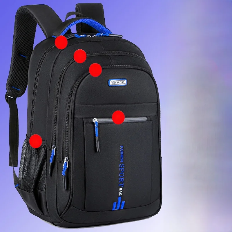 

Large Capacity Men's Business Travel Backpack Fashionable Computer Bag for Junior And Senior High School Students And College...