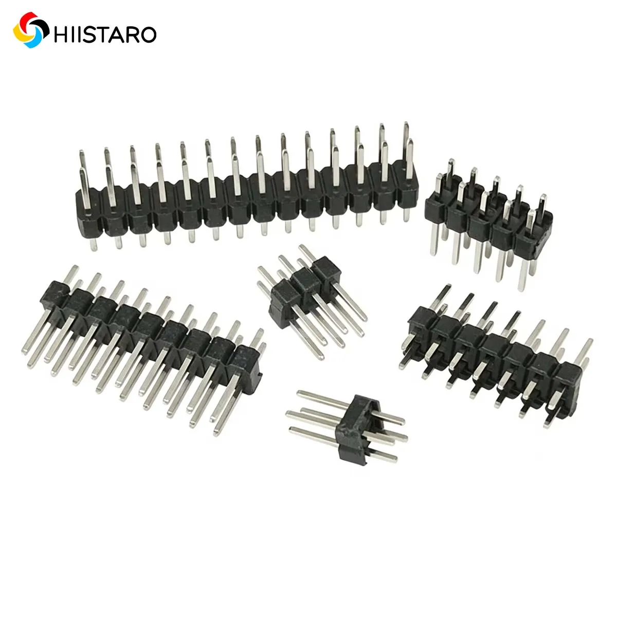 

10Pcs 2.54mm Double Row Male 2~40P Breakaway PCB Board Pin Header Connector Strip Pinheader 2 * 2/6/8/10/15/20/40P For Arduino