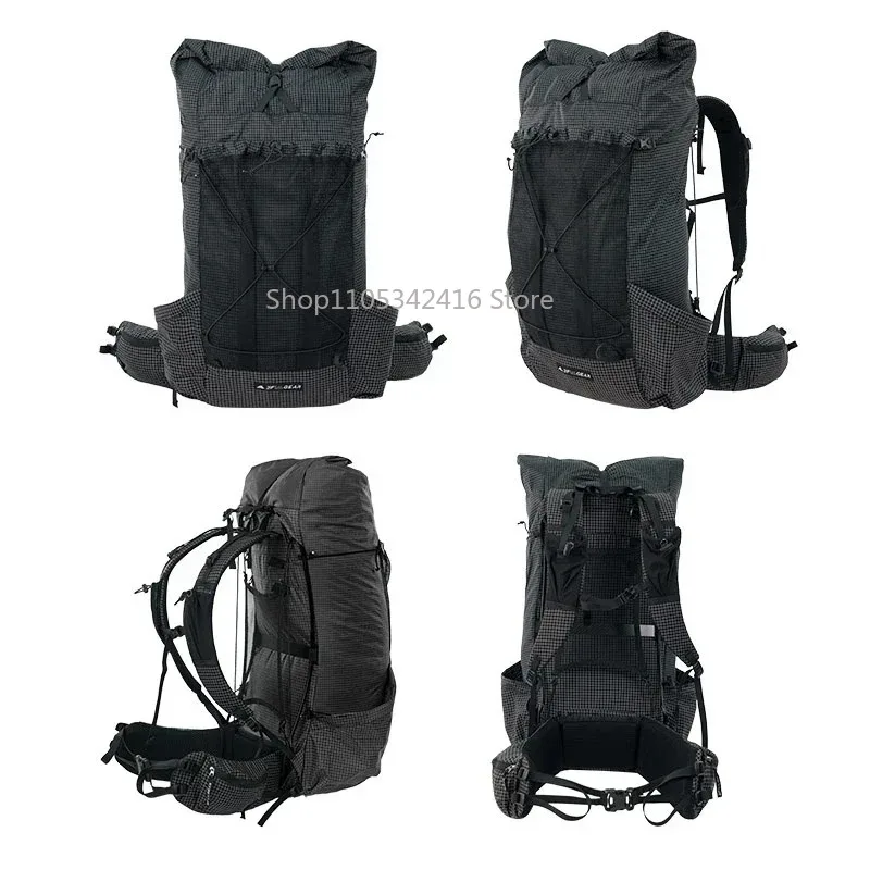 TianShan 35+10L Ultralight Backpack | 70D/210D Dyneema (UHMWPE) | Waterproof Outdoor Camping Hiking Climbing Bag