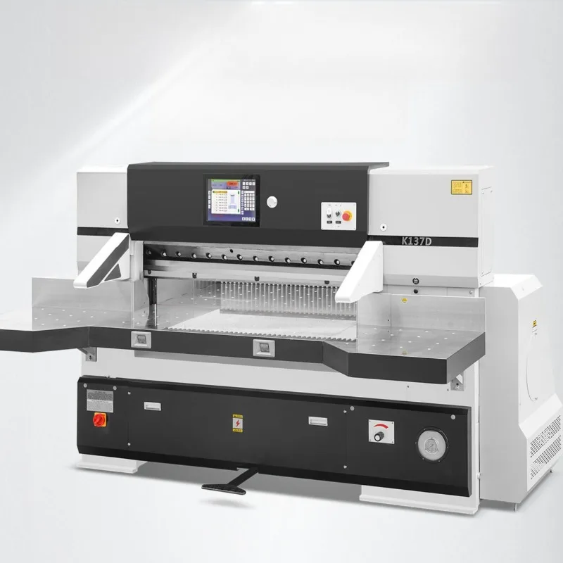 1370Mm automatic programmable servo paper cutter, paper cutter