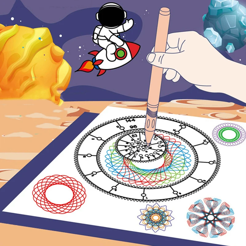 The Ultimate Spirograph Experience: How This 14-Piece Kit Unlocked My Child’s Creative Potential