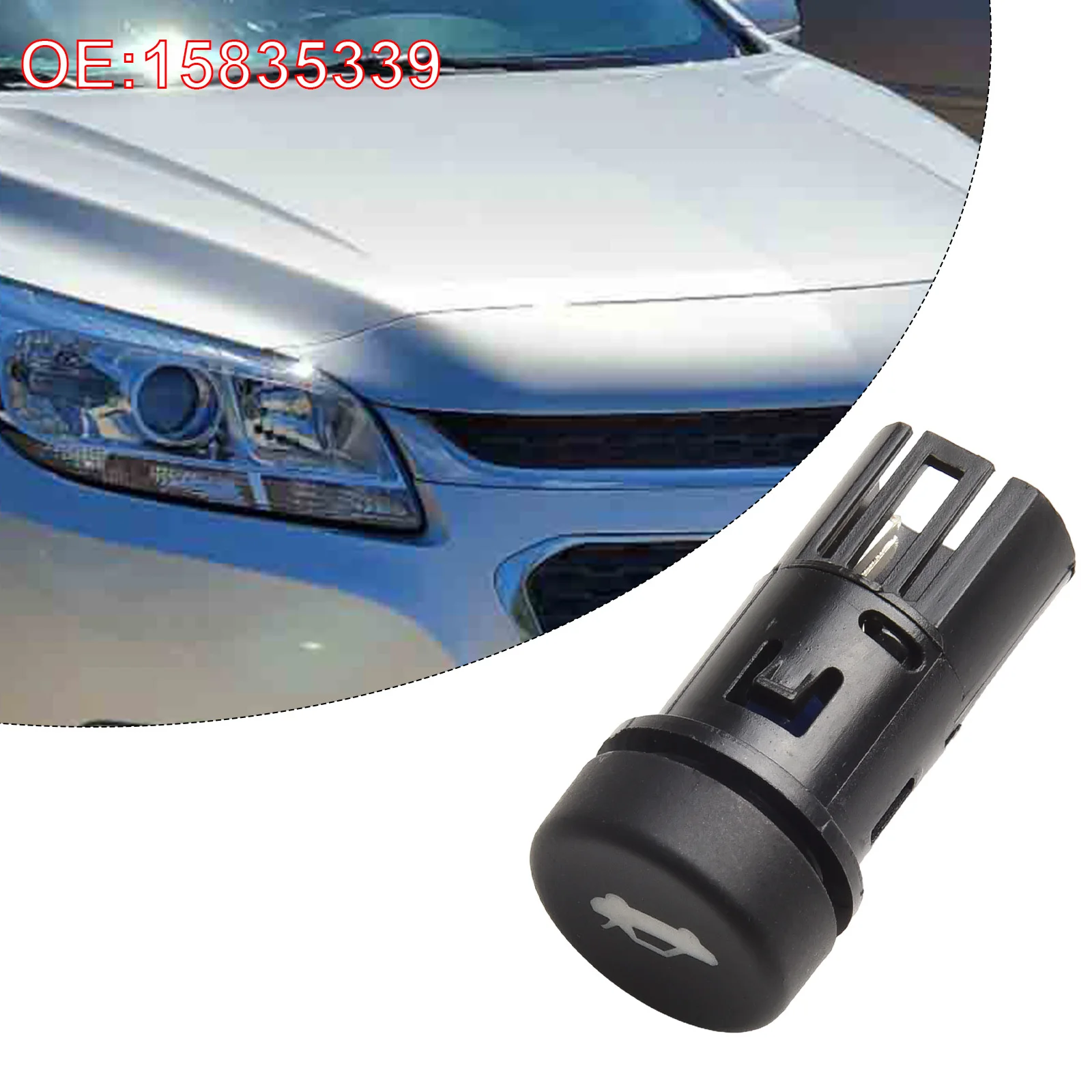 For Chevrolet For Malibu Trunk Access Button (2008 2012) Reliable Operation with Part Numbers 15835338 and 15835339
