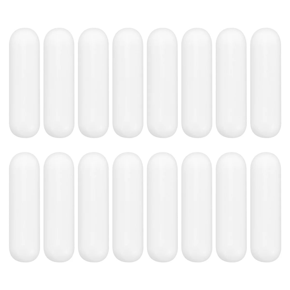 

New 16 Pcs PTFE Magnetic Stirrer Mixer Stir Bar Stir Rod Magnetic Stir Plate Bar, Stir Plate Magnet Stick (30 mm/ 1.18 Inch)