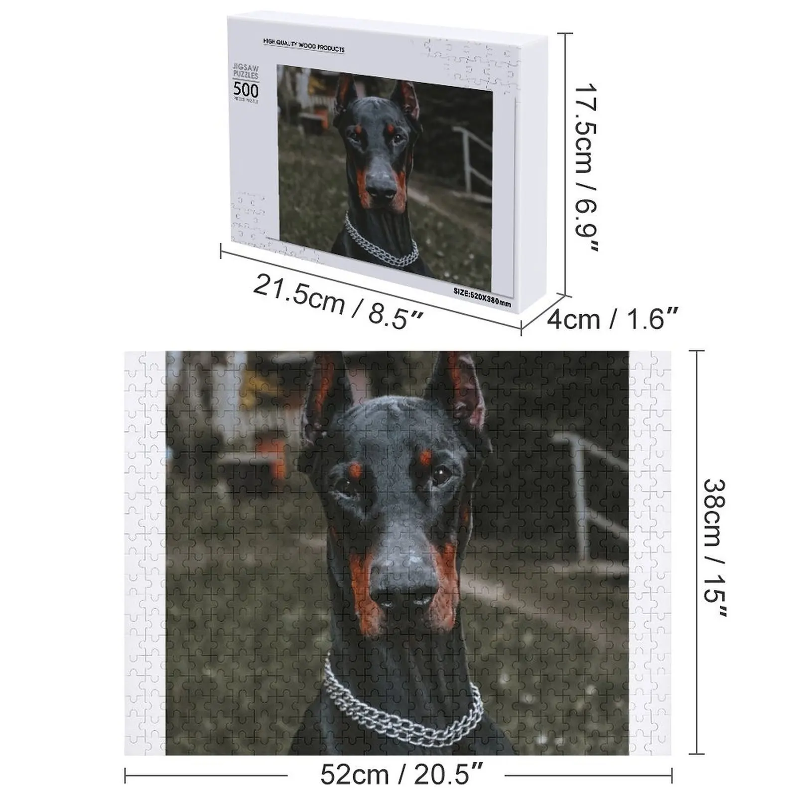 개 직소 퍼즐 맞춤 선물 개인화된 직소 나무 이름 맞춤 개인화된 게임 어린이 퍼즐