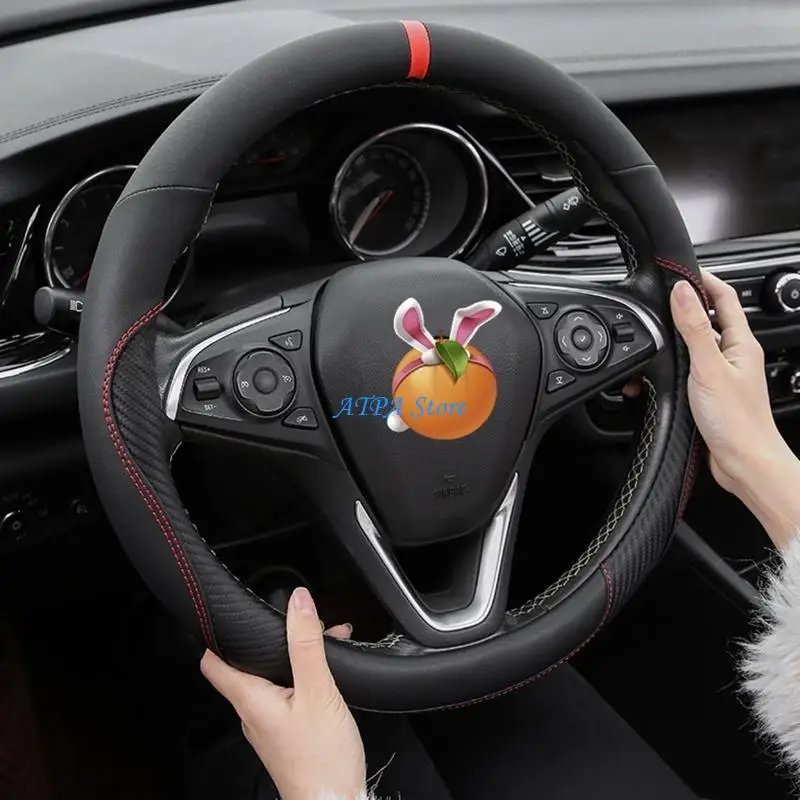 

U13C Car Steering Wheel Cover Breathable Durable Anti-Fingerprint Cover Car Accessories Comfortable Grip Car-styling
