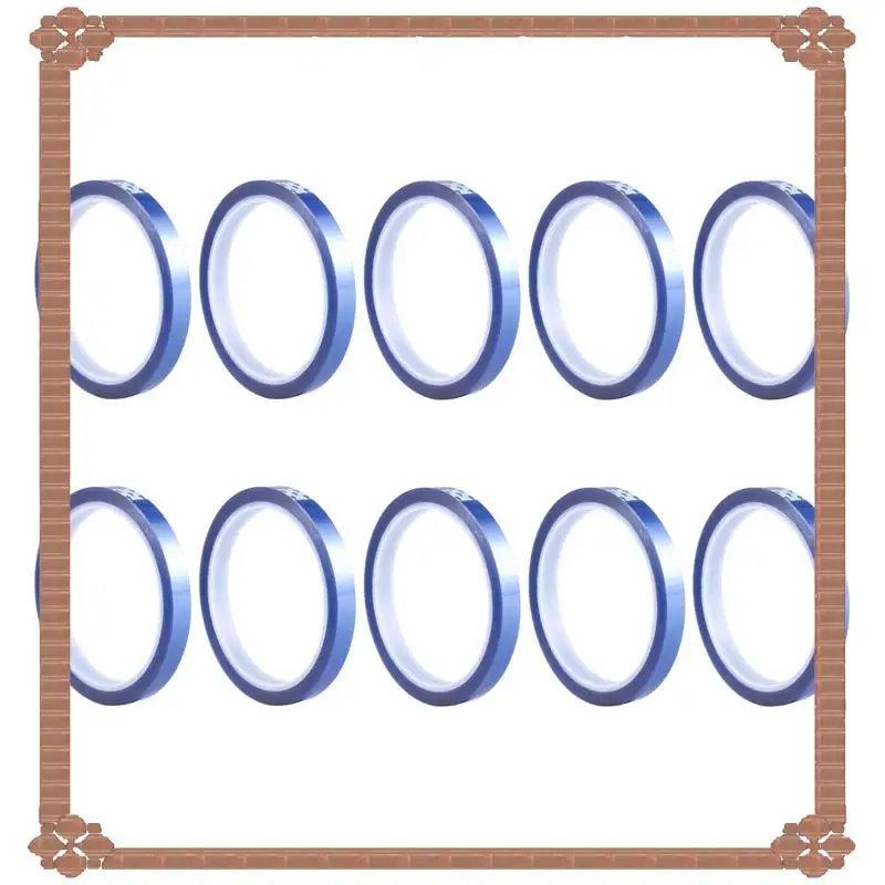 Доставка в течение 24 часов, 10 рулонов, термоленты, сублимационные заготовки, термолента, лента без остатков до 260 градусов Цельсия для термосублимационного пресса