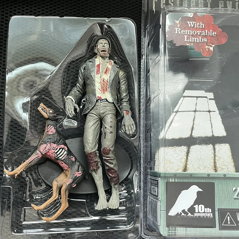 

NECA Figure Redfield Hunk Zombie Action Figure With Dog Licker And Walker 10th Anniversary Collectible Model Toys Horror Gifts