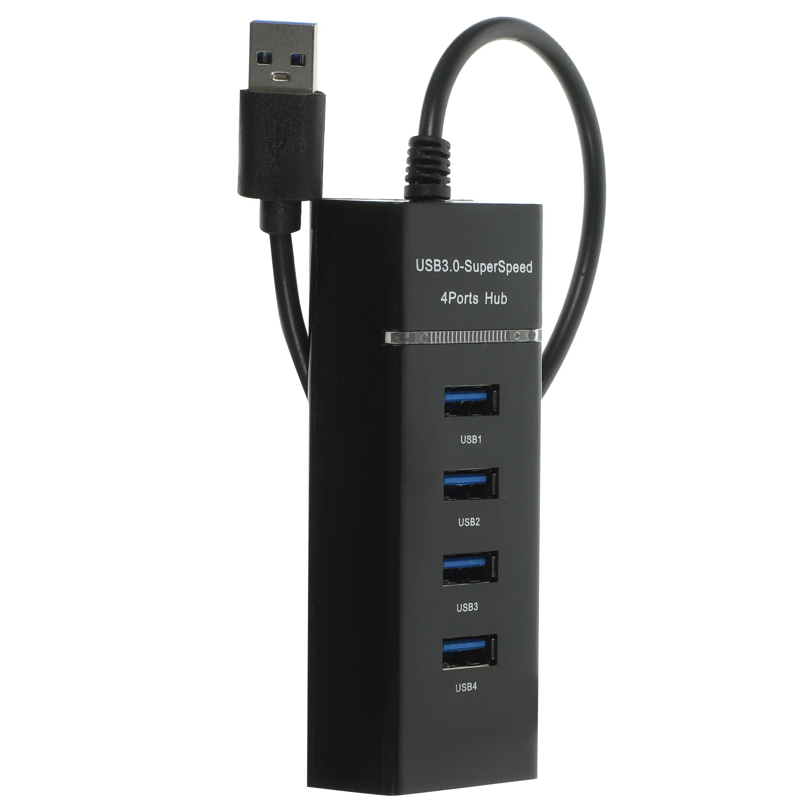 

4 Ports USB3.0 Hub .0 Splitter Cable Adapter Laptop Charging Extender USB Device Compatibility High Speed Data Transfer