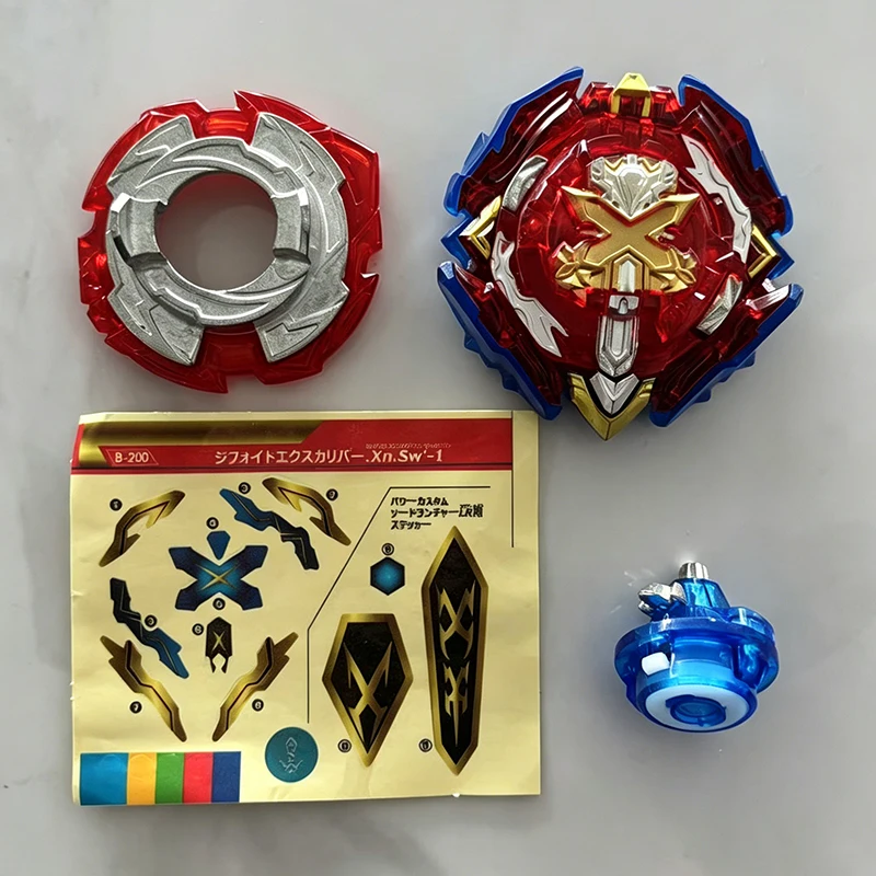 B-200 B186-01Roar Bahamut Giga B199Gatling Dragon Gyro Metal Battle Top Spinning Toy B-197 B-195