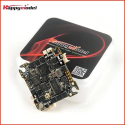 HappyModel CrazyF411 2-4S 2.4Ghz ELRS Betaflight Flight Controller 4in1 Blheli_s 20A ESC and CRSF Receiver For FPV Drone