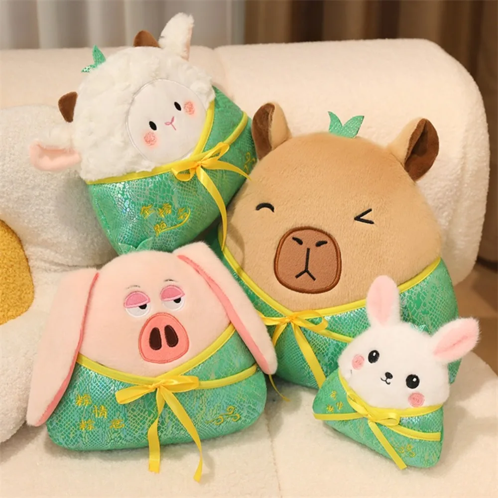 

Животные, плюшевая игрушка, капибара, Zongzi, плюшевая игрушка, овца, кролик, Zongzi, хлопковая кукла, пушистая свинья, Zongzi, мягкая кукла на день рождения