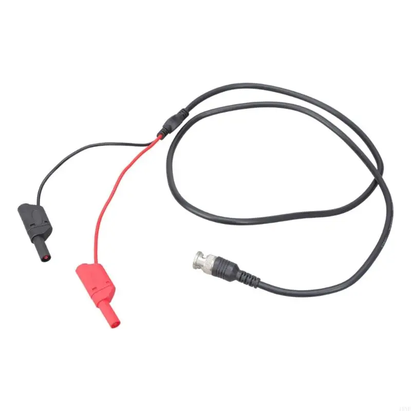 

BNC to Double Banana Plugs Oscilloscope Probes Cable 120CM Electrical Testing