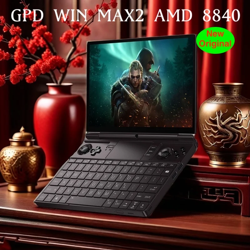 

Cheaper Price GPD Win Max 2 2024 Mini Laptop Gamepad UMPC 10.1" Touchscreen PC with Win11 AMD Ryzen 7 8840U Game Console Laptop