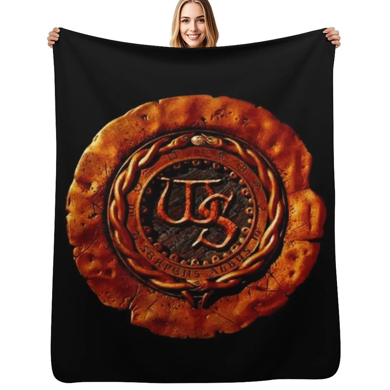 

whitesnake new logo Throw Blanket sofa bed Decorative Throw for babies Blankets