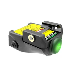 MDGRWY MDG52 Outdoor Tactical Mini Red/Green Laser Magnetic Rechargeable Weapon Pistol Dot Sight for 20-21mm Picatinny Rail