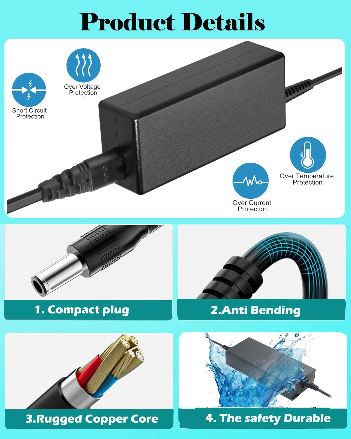 20V 2A AC Adapter for Bose SoundDock Portable Digital Music System