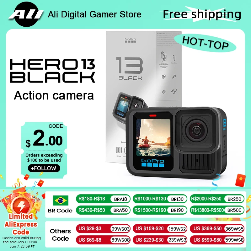 AliExpressで購入したGoPro HERO13 Blackの実際の使い方と評価：Jackson&&&nのレポート