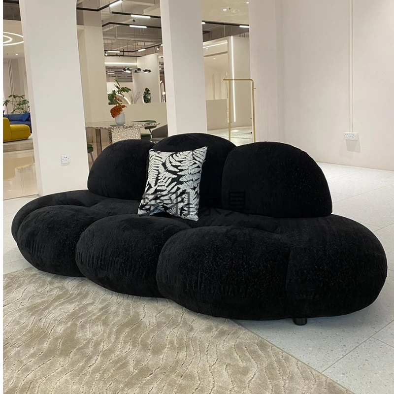 

Modern Living Room Sofas Bed Luxury Italian Single Recliner Sofa Puff Lazy Elegant Economic Divani Da Soggiorno Home Furniture