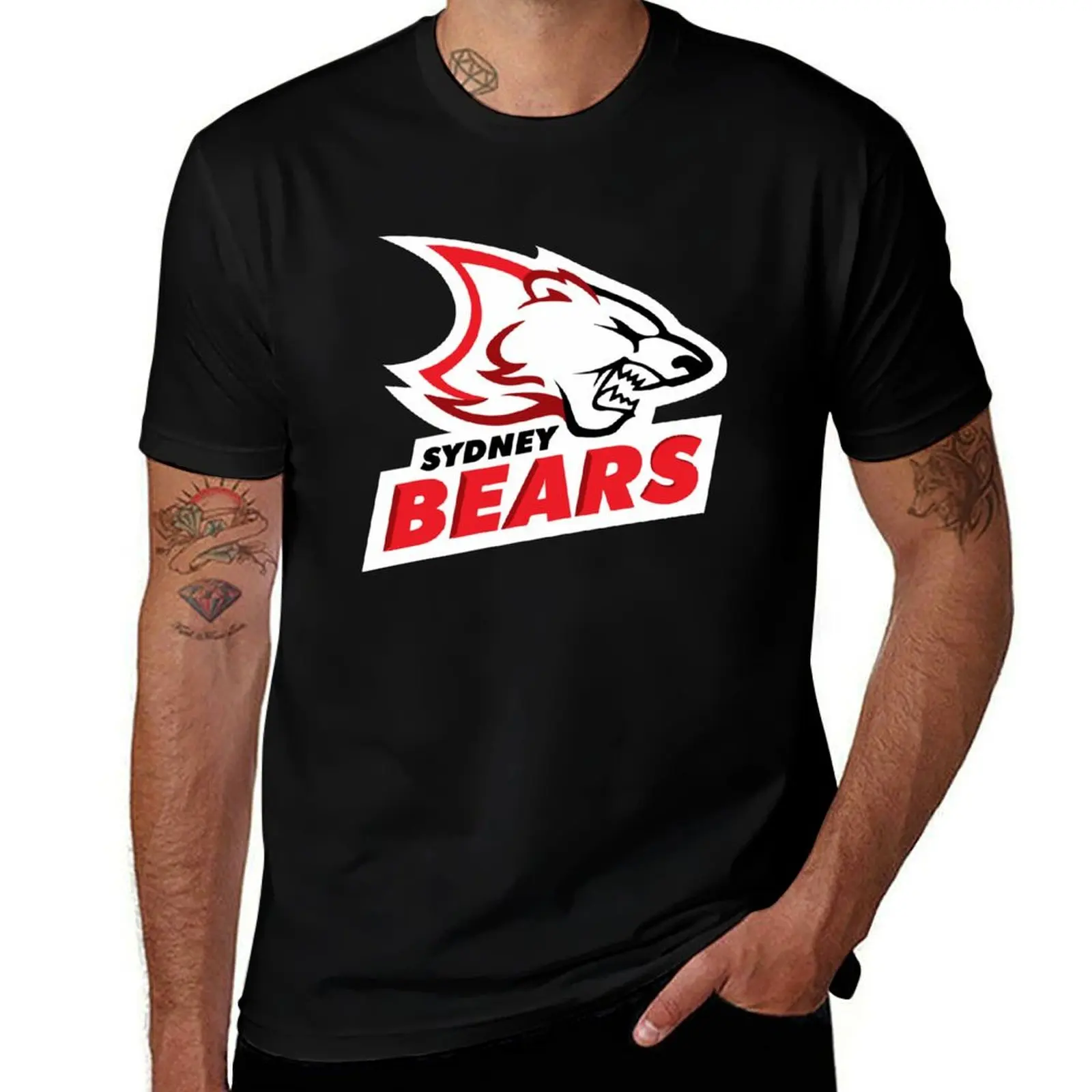 

sydney bears T-Shirt graphic shirts summer tops shirts graphic tee oversized designer t shirt men