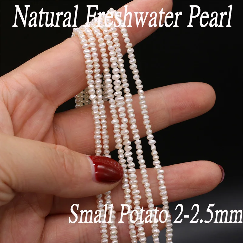 

Natural Freshwater Zhuji Culture Pearl Beads Loose Potato Shape Pearl Bead for Jewelry Making Diy Necklace Bracelets Accessories