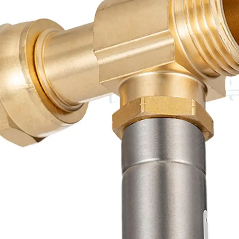

3/4NH Water Hammer Eliminator Universal Fit for Kitchen Bathroom Appliances Pipe Fittings Durable Brass Material Water Supply