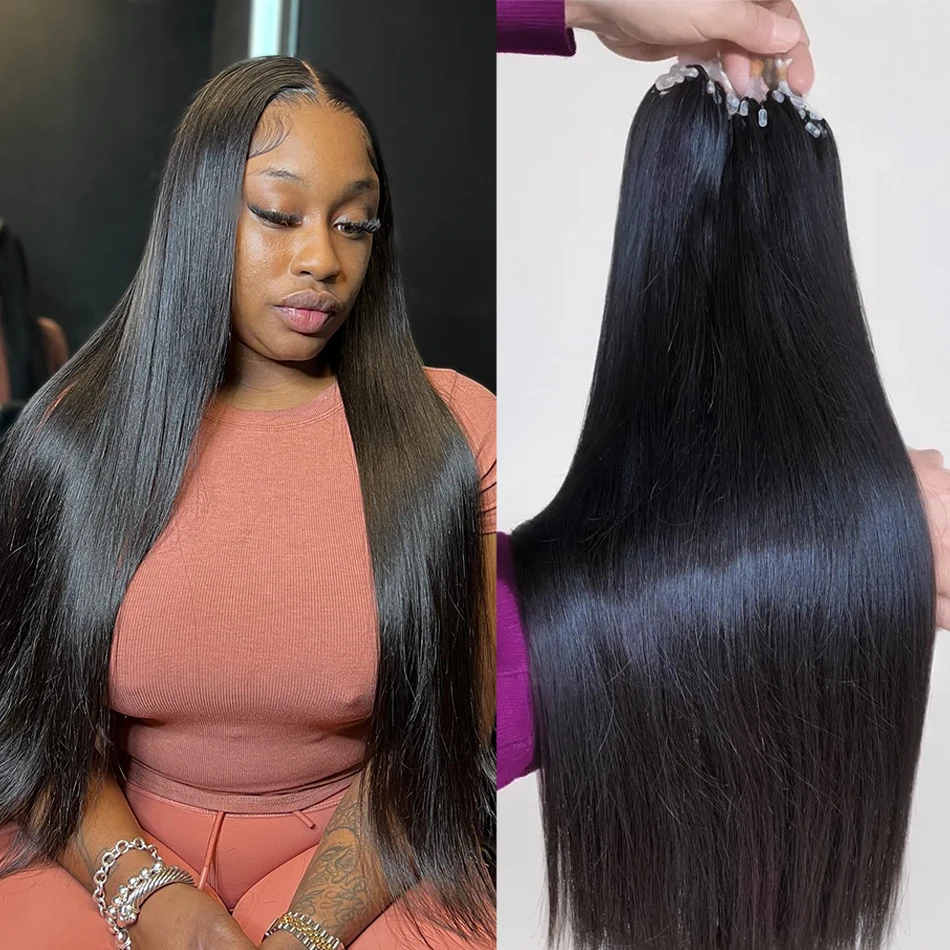 

30, 40 дюймов, толстые пучки, прямые пучки человеческих волос, 100% бразильские необработанные человеческие волосы, 1/3/4 пучка человеческих волос для женщин, наращивание