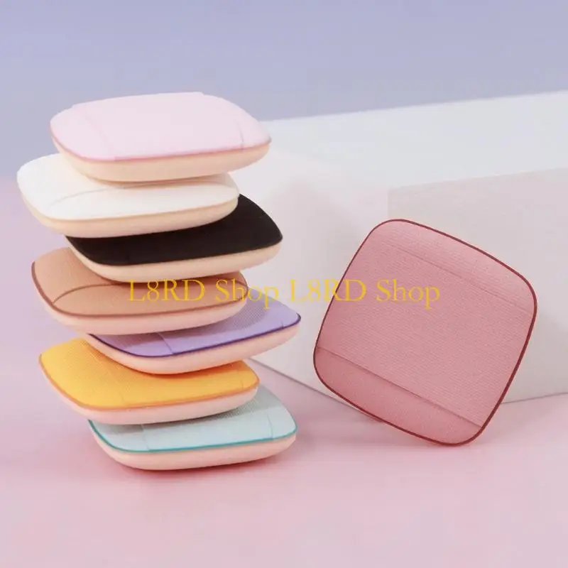 L8rd 6 قطع مربعة مكياج مسحوق نفخة نفخة من أجل تجميلية دقيقة تطبيق سهل