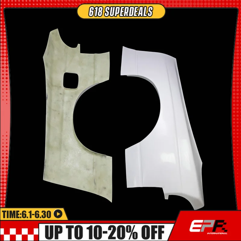 Guardabarros Delantero Ventilado Estilo GCP +50mm para 180SX JDM Performance Wide Body