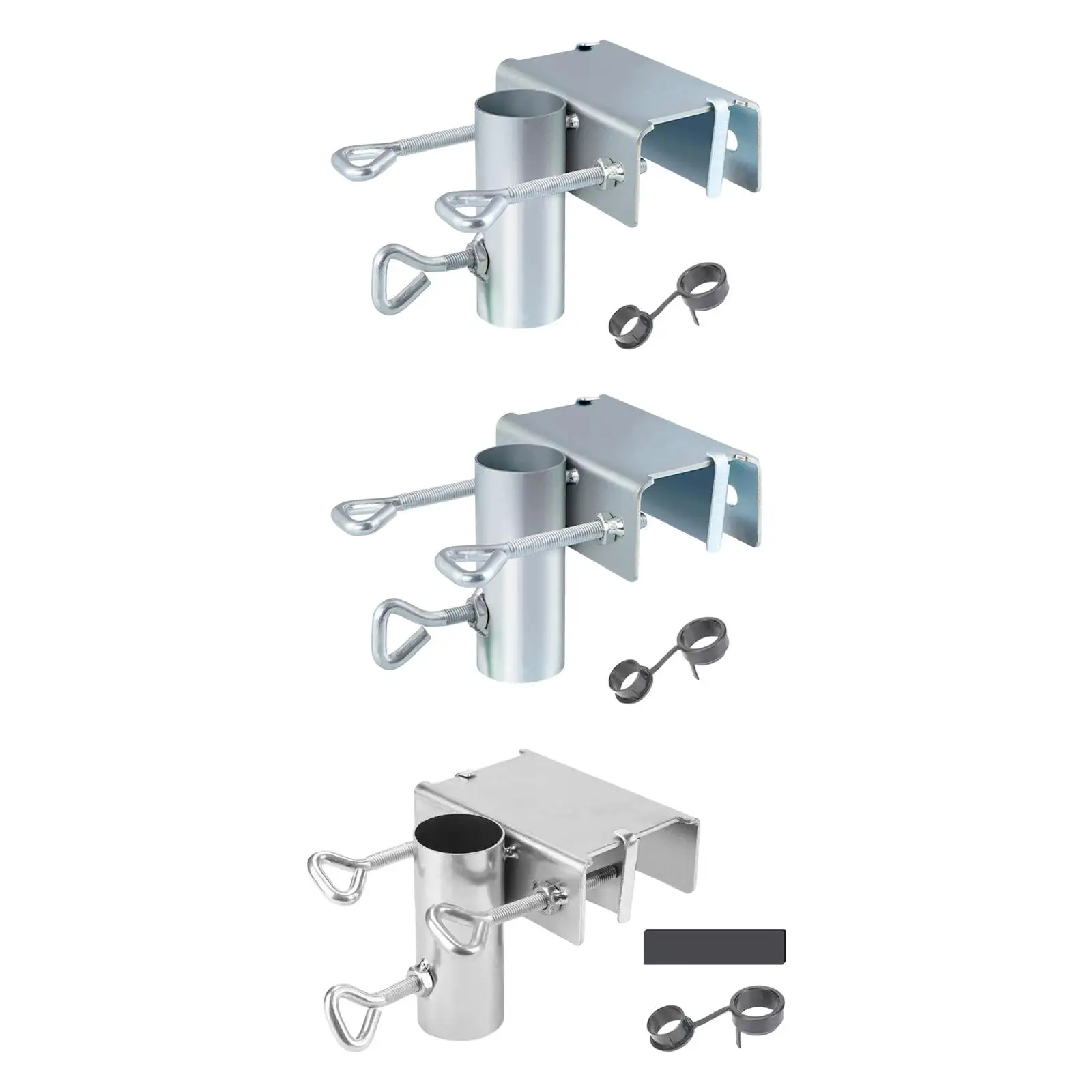 Patio Umbrella Clamp Garden Umbrella Fixed Bracket for Boats Patio Balcony