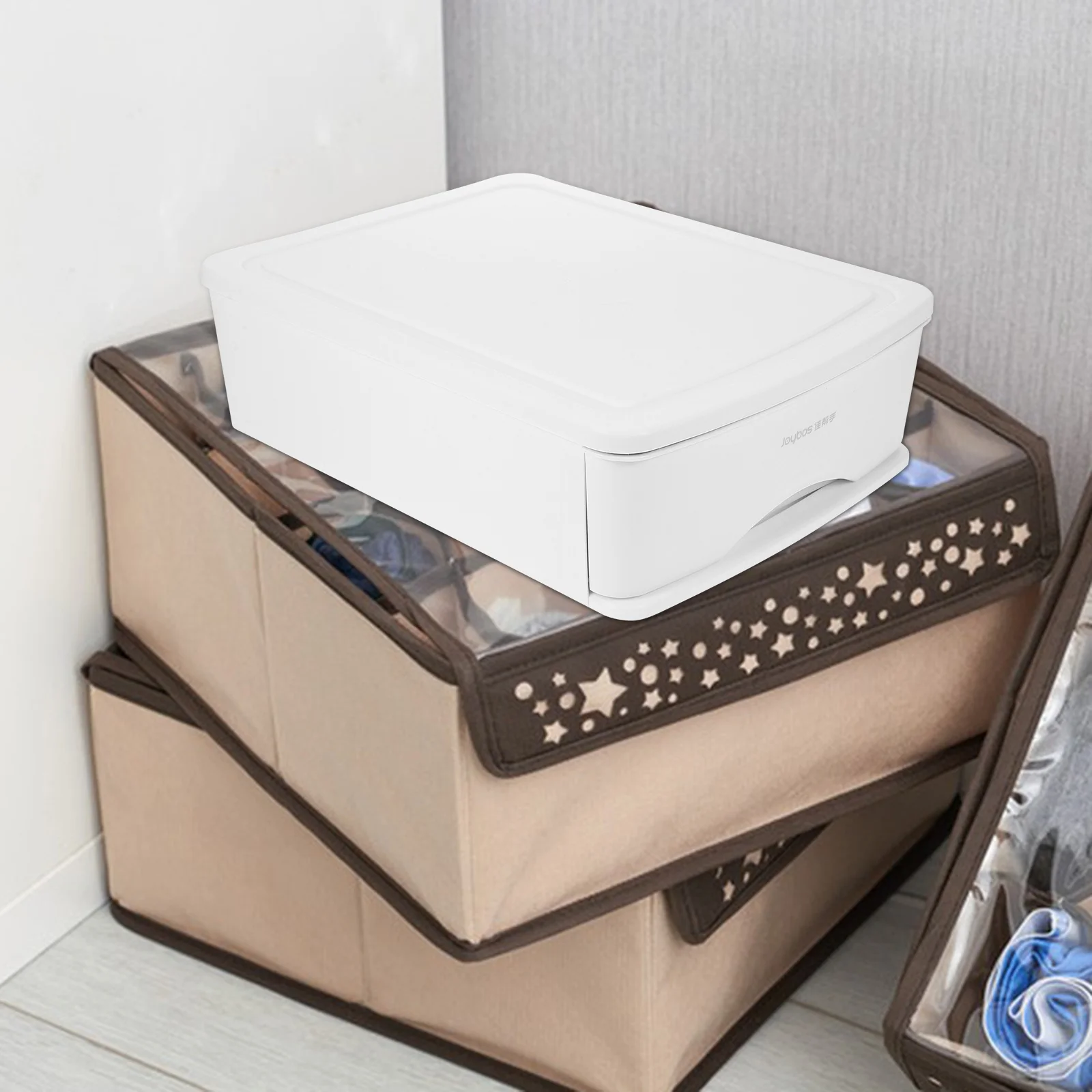 

Wardrobe Organizer Wood Grain Drawer Underwear Sock Storage Box Lingerie Drawer Case Bedroom Closet Storage Container