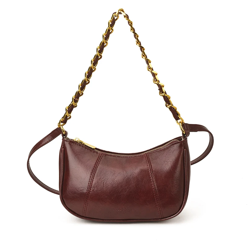 

Stylish Vintage Crossbody Bag For Women Designer Leather Handbag Luxury Elegant Minimalist Diaper Bag Large Capacity Tote Bag