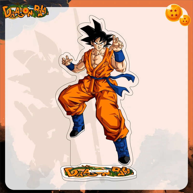 ドラゴンボール透明アクリルグッズアニメ周辺悟空漫画ホリデーフィギュアアクリルスタンドモデル装飾品おもちゃ