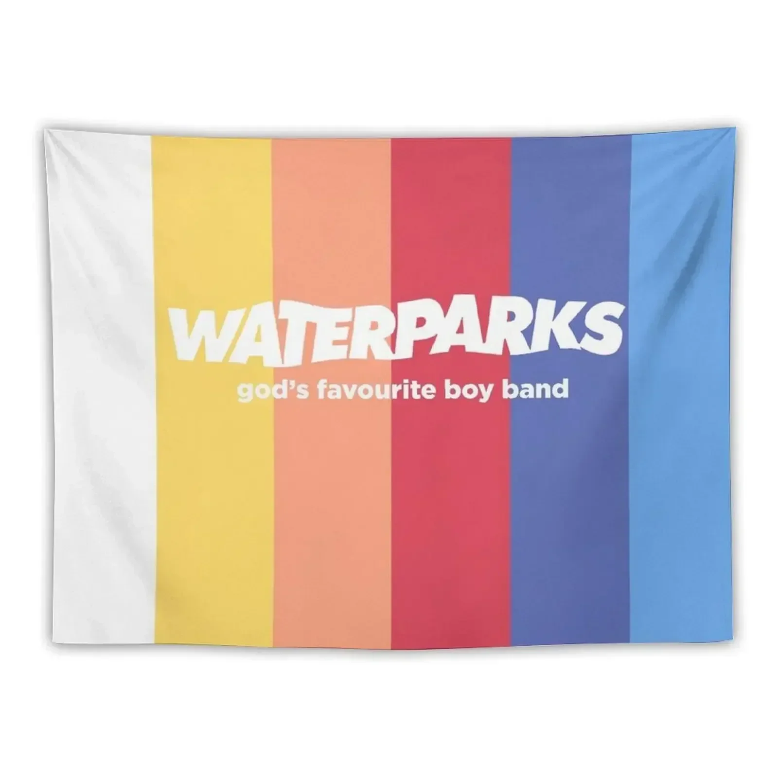 Waterparks god's favourite boy band Tapestry Tapete For The Wall Bedroom Decorations Tapestry