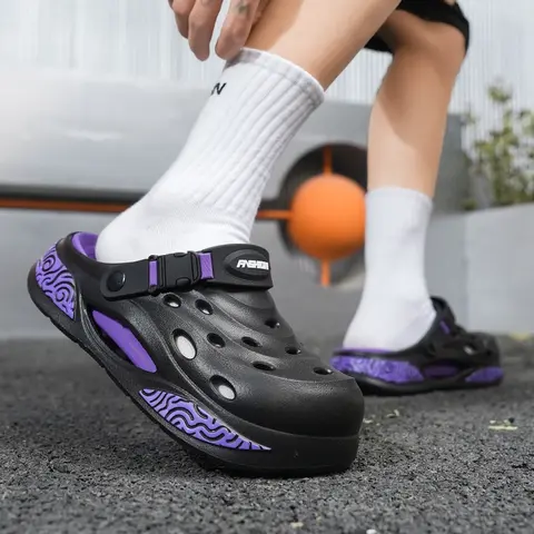 Men Outdoor Sandals Summer Pool Slippers Men's Anti-slip Soft Slippers EVA Slides Casual Garden Shoes Male Beach Slippers