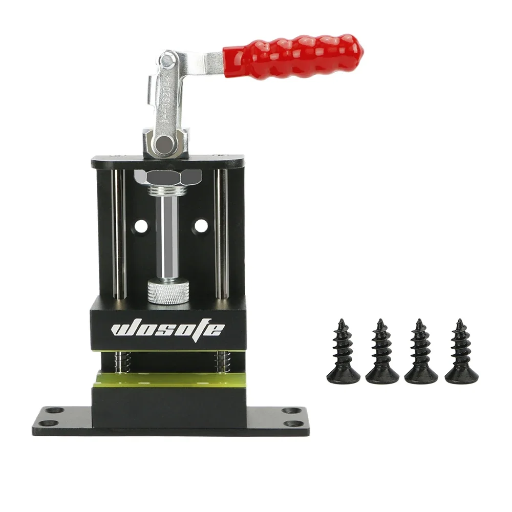 Black Heavy Duty Golf Grip Removal Clamp Tool Vise Shaft Regripping Kit Golf Clubs Grip Remover Repair Replacement Aluminum&Iron