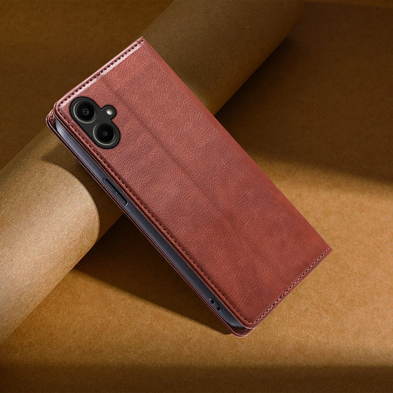 Phone Fundas For Samsung Galaxy A06 Case Etui Samsung A06 Cover Book Leather Coque Galaxy A06 A 06 SamsungA06 Wallet Shell 4G 5G