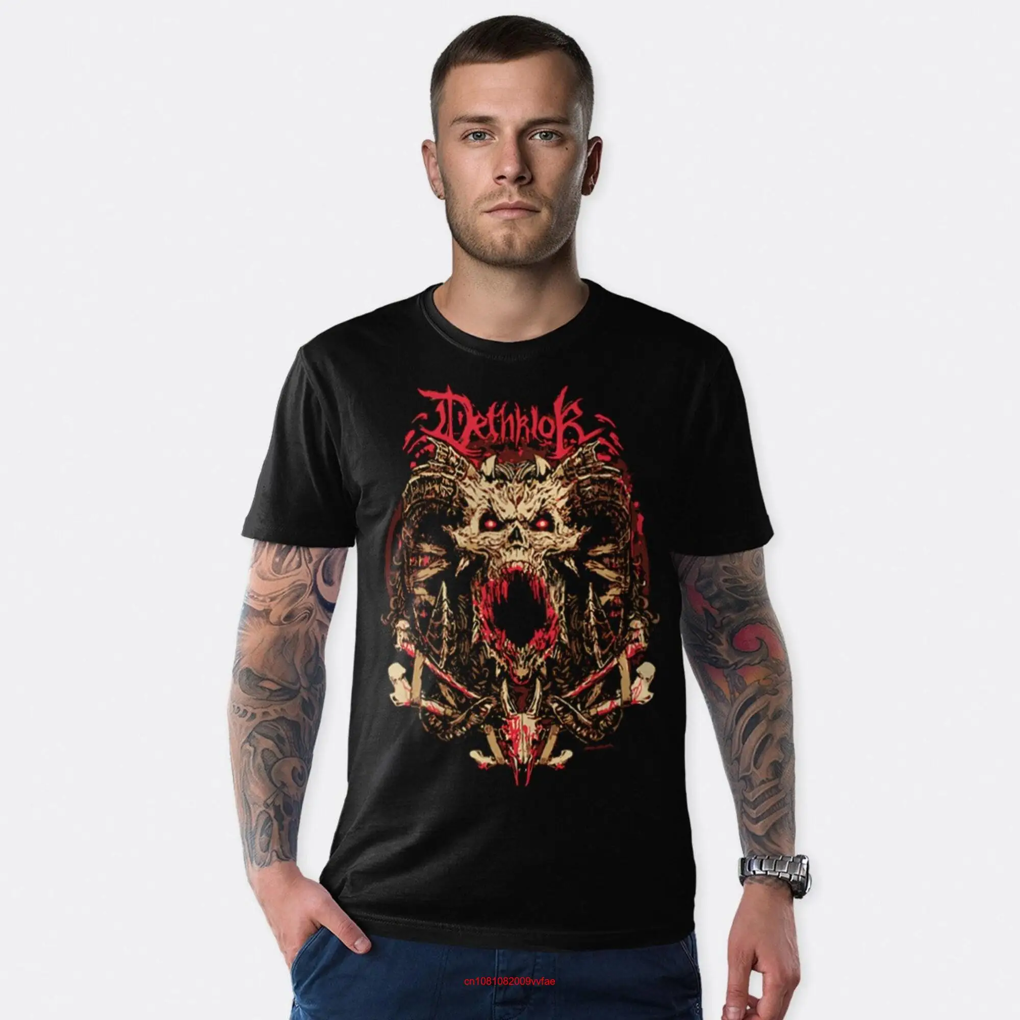 Dethklok Metalocalypse Death Metal T Shirt 100 Cotton  Sizes DTH 56772 long or short sleeves