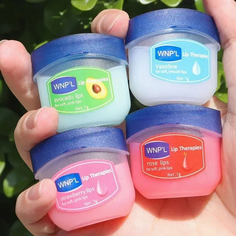 8Pcs Fruit Essence Lip Balms Moisturizing Refreshing Non-sticky Anti-Cracked Lip Treatment Vaseline Lip Balm Skin Care Product