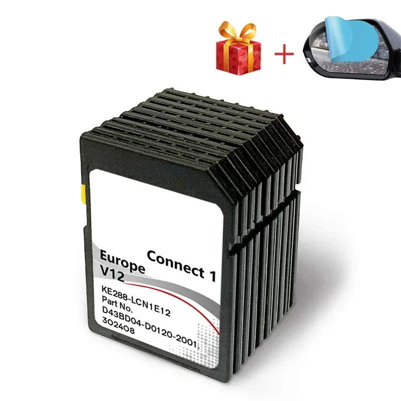 Connect 1 SD Card Sat Nav Update V12 2022 Cover All Europe for Nissan Micra Note Cube Juke X-Trail Cabstar NV200