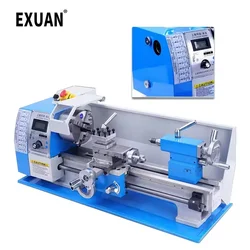 Mini Lathe Metal Milling Machine Precision Woodworking Lathe Bead Press Brushless Motor Metal Lathe Woodworking Machine Tool