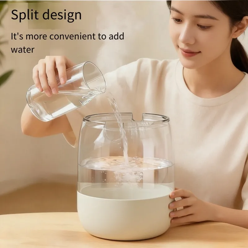 2026 New USB Rechargeable Humidifier For Home Use Featuring Large Capacity 3 Spray Modes