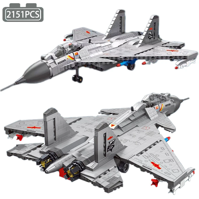 

Military J15 Fighter APP Remote Control Building Blocks RC WW2 Weapon Airplane Model Bricks Toys For Kid Birthday Gifts MOC