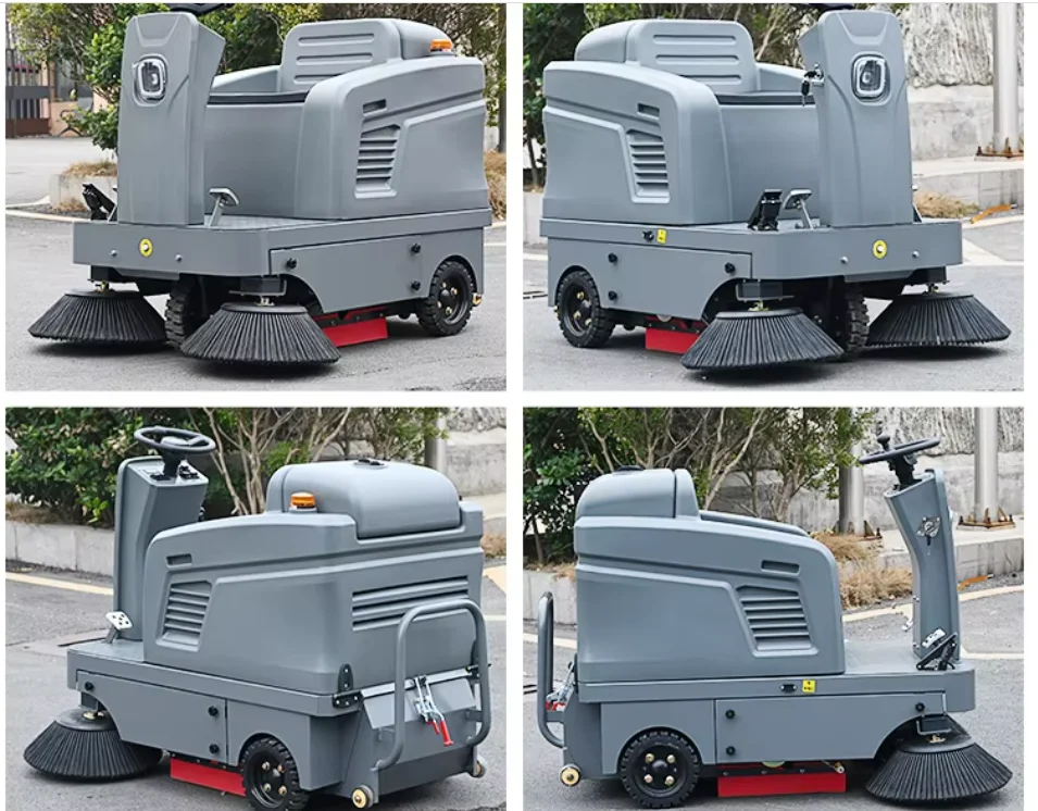 Ride-on Industrial Floor Sweeper Commercial Electric Sweeping Machine for Concrete Floor Parking Lot