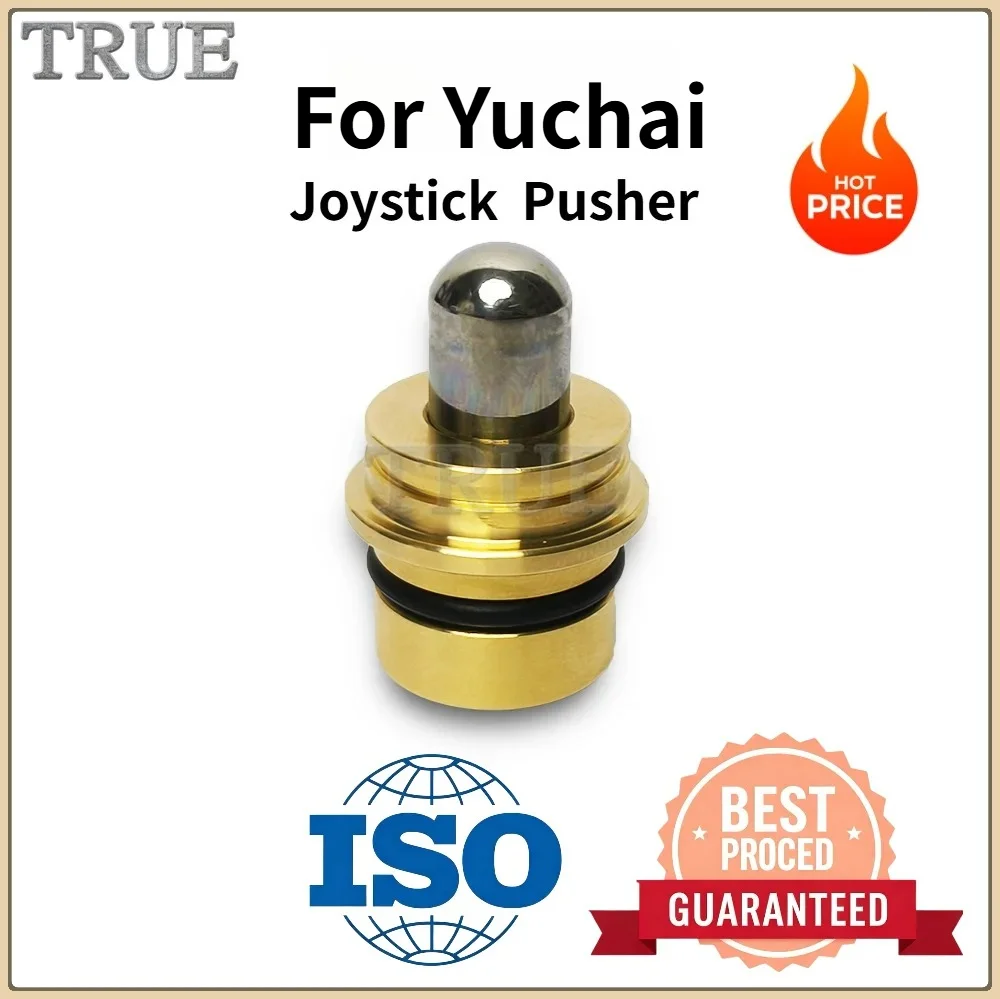 Excavator Joystick Bullet Pusher Replacement for YUCHAI YC35 60 85 135-6-8 Rexroth Valve Push Rod CA1966904 196-6904 Spare Parts