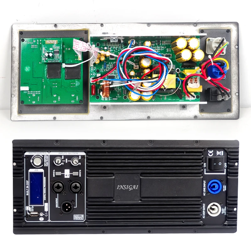 For Home Audio Speaker Professional Active Power Bluetooth Module Amplifier Board Dsp Subwoofer Powered Amplifier Module Board